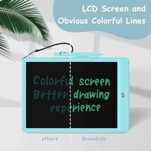 Bravokids 10inch LCD كتابة الكمبيوتر اللوحي للأطفال ، ألعاب الأطفال الصغار الملونين ، لوحة تعليمية ، مواهب عيد الميلاد ، هدايا عيد ميلاد الأولاد ، هدايا عيد ميلاد الأولاد. in Kuwait