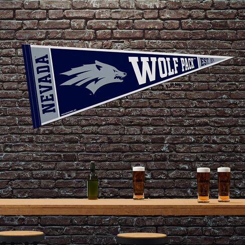 Rico Industries NCAA Salve Regina Seahawks 12" x 30" Felt Wall Décor Pennant - Great for Home/Bed Room/Man Cave Décor in Saudi Arabia