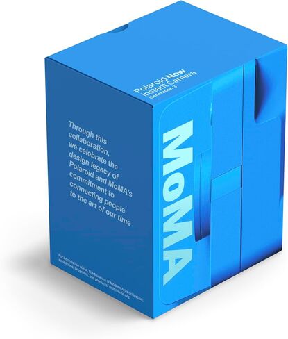Polaroid Now Generation 3 MOMA EDITION مع عدسة ذاتي واضحة للإنسان وعدسة التركيز التلقائي in Saudi Arabia