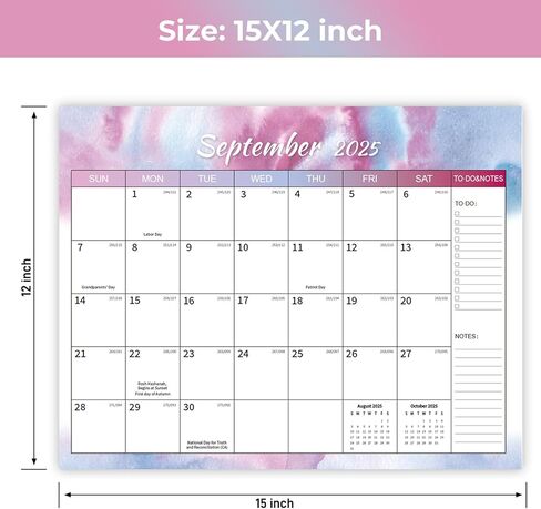 التقويم 2025-2026 ، التقويم المغناطيسي للثلاجة-تقويمات الثلاجة من يوليو 2025 إلى ديسمبر 2026 ، 15 "x12" ، تصميم المساحات الخضراء ، ورق سميك ، تنظيم سهل للمطبخ والمنزل والمكتب in Kuwait