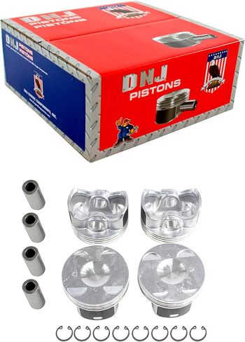DNJ P246.20 مجموعة المكبس كبيرة الحجم لـ 2006-2011 / Honda / Civic / 1.8L / SOHC / L4 / 16V / 1799cc / R18A1 in Saudi Arabia