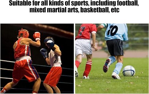 Sports Mouth Guard, EVA Boxing Athletic Mouthguards Shock Mouth Guards Protector Tool for Boxing, Basketball, Soccer, Hockey, Lacrosse, Taekwondo, Football(Black) in Saudi Arabia