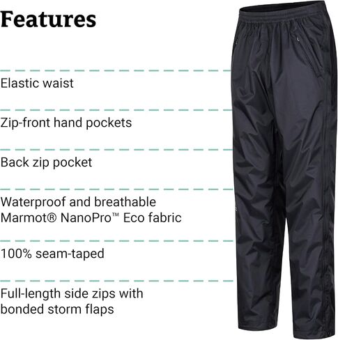 Marmot Aco Eco Pull zip Pant in Saudi Arabia