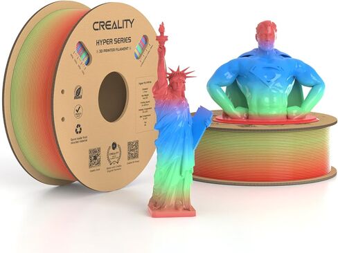 الشعيرة الرسمية Hyper PETG-CF (ألياف الكربون) 1.75 مم ، عالي السرعة Hyper PETG-CF 30-300MM/S ثلاثية الأبعاد ثلاثية الأبعاد ، دقة الأبعاد +/- 0.02 ملم ، 1 كجم من الأسود الأسود ، تناسب معظم طابعات FDM ثلاثية الأبعاد in Kuwait