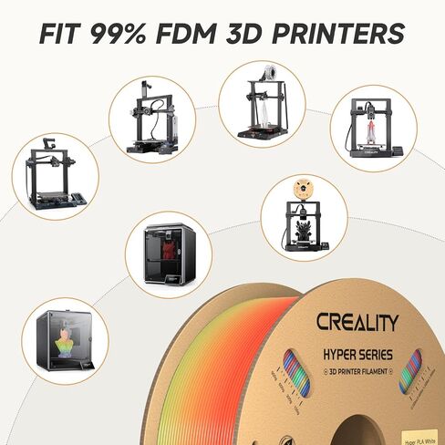 الشعيرة الرسمية Hyper PETG-CF (ألياف الكربون) 1.75 مم ، عالي السرعة Hyper PETG-CF 30-300MM/S ثلاثية الأبعاد ثلاثية الأبعاد ، دقة الأبعاد +/- 0.02 ملم ، 1 كجم من الأسود الأسود ، تناسب معظم طابعات FDM ثلاثية الأبعاد in Kuwait