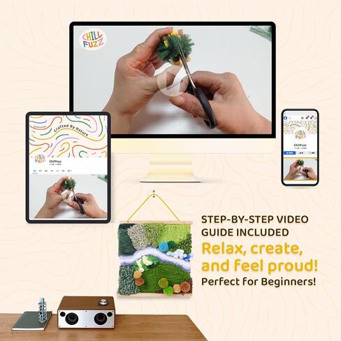 Chillfuzz DIY Boho Butterfly Coaster Kit Craft Yarn Handcrafted Frain Craft للبالغين والمراهقين CORCHET CORCHET CORCHET CORCHETING DIC DIC Home Decor in Kuwait