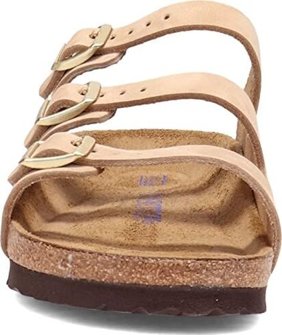 Birkenstock Women's Florida SFB Nubuck Midnight 41 N in Saudi Arabia