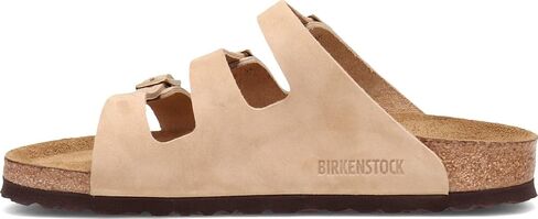 Birkenstock Women's Florida SFB Nubuck Midnight 41 N in Saudi Arabia