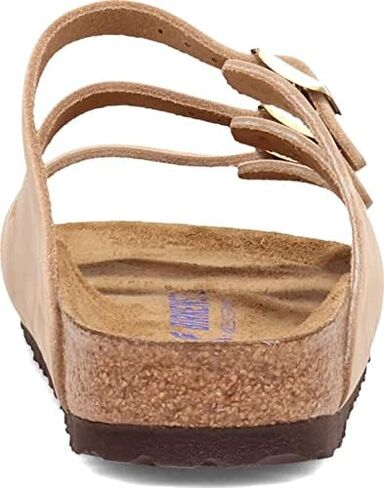 Birkenstock Women's Florida SFB Nubuck Midnight 41 N in Saudi Arabia