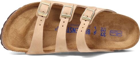Birkenstock Women's Florida SFB Nubuck Midnight 41 N in Saudi Arabia