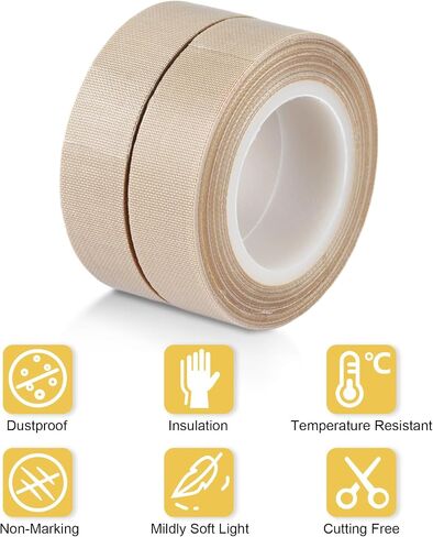 myking 2pcs شريط مصباح LED شريط تقنيع 0.59 في × 32.8 قدم الشريط الإضاءة للضوء لتنعيم الضوء والبيج والبني in Kuwait