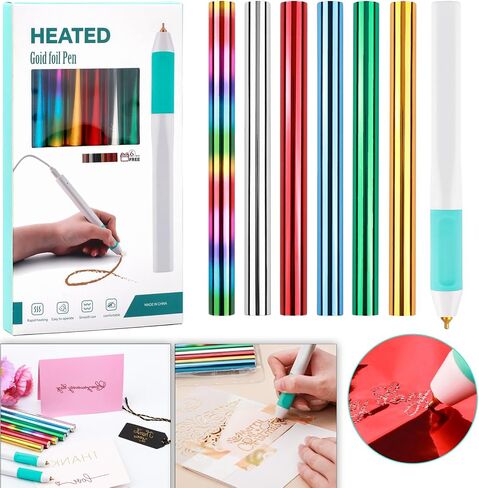 مجموعة حروف الساخنة لفة وأقلام إحباط ساخنة ، إحباط Quill starter USB FOIL FOIL PEN للاطلف in Saudi Arabia