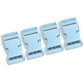 5/8 Inch Paracord Bracelet Buckles 4 Pack, Light Pink - Quick Side Release Plastic Clasps for DIY Strap Craft Accessory, Small Pet Collars & Survival Gear in Kuwait