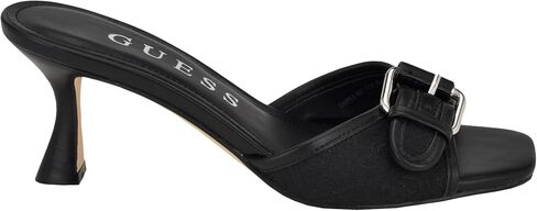 Guess Women's DISTA Wedge Sandal, Dark Blue Logo 401, 9 in Saudi Arabia