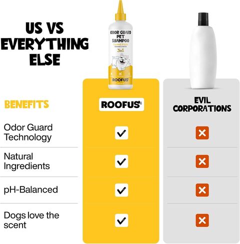 شامبو Drowus Dog 1 Pack - تحاضن شامبو الحيوانات الأليفة البروبيوتيك لإزالة الروائح الكريهة والحكة - شامبو الكلب Hypoallergenic للالتهابات الجلد - شامبو الحيوانات الأليفة يساعد على التخلص من لوازم الاستمالة والاستمالة in Kuwait