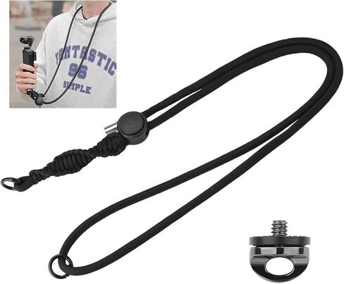 Neck Lanyard Shoulder Strap for DJI Osmo Pocket 3 Camera Mount Accessories Compatible with GoPro Insta360 Action Camera Blue in Saudi Arabia