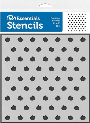 PA Essentials Stencil Snowman Pattern for Painting on Wood, Canvas, Paper, Fabric, Wall and Tile, Reusable DIY Art and Craft Stencils for Painting, 6"x6" Inches in Saudi Arabia