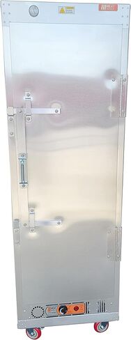 HeatMax 4 Foot Commercial Electric Food Warmer Holding Cabinet for 9 Full Size Sheet Pans, Churches, Schools, Catering, Can Be Used as a Basic Proofer, Made in USA with Service and Support, 120V Plug in Kuwait