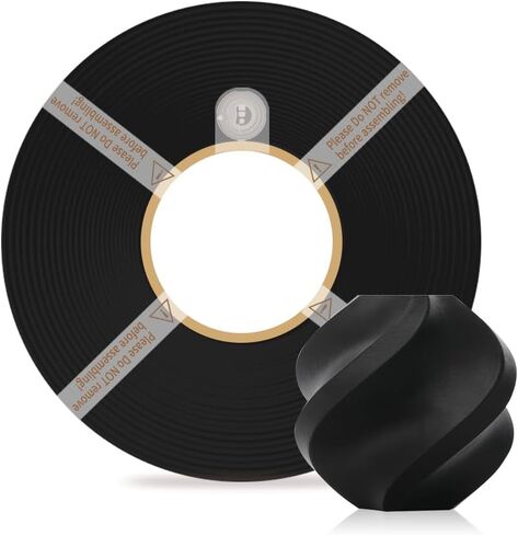 Bamboo Lab 1.75mm pla pla pla matte plinting with with rfid 1 kg +/- 0.03mm eco friend filement filement for bambu lab p1p/p1s/x1c/x1/a1/a1 mini (بدون spool) (Marine Blue 11600) in Kuwait