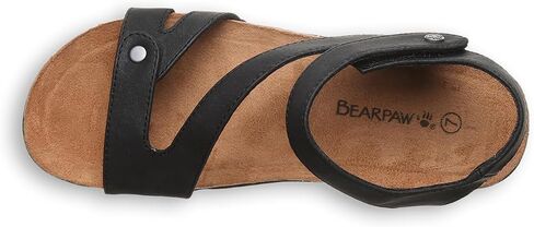 BEARPAW Women's Solana Hickory Sandal Size 8 in Saudi Arabia