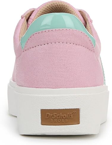 Dr. Scholl's Shoes Women's Madison Lace Sneaker, White Gold, 8 Wide in Saudi Arabia