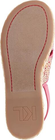 KARL LAGERFELD womens Charla Slingback Espadrille Sandal With Logo in Saudi Arabia