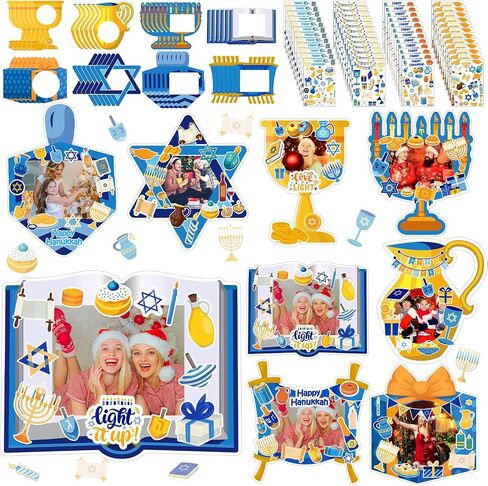 Jetec 48 Packs Spring Tea Pot Picture Frame Crafts DIY Teapot Keepsake Picture Frame Craft Gifts with Stickers for Spring Mother's Day Party Home Activities in Saudi Arabia