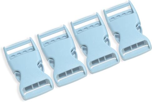 5/8 Inch Paracord Bracelet Buckles 4 Pack, Light Pink - Quick Side Release Plastic Clasps for DIY Strap Craft Accessory, Small Pet Collars & Survival Gear in Kuwait