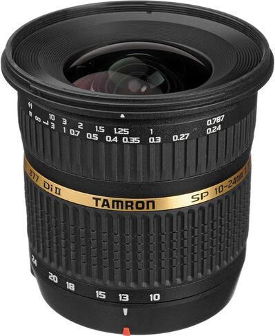 Tamron Auto Focus 10-24mm f/3.5-4.5 sp di ii ld lens (IF) مع محرك التركيز التلقائي المدمج لكاميرات Nikon Digital SLR (نموذج B001NII) in Kuwait