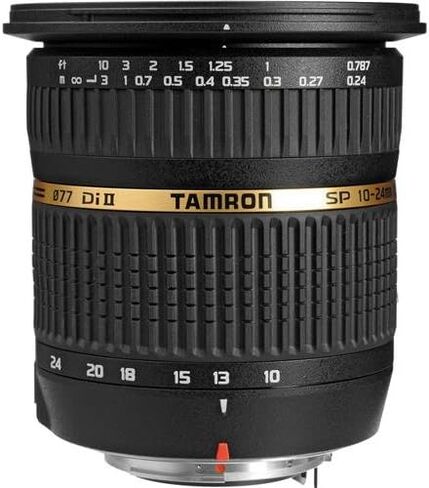 Tamron Auto Focus 10-24mm f/3.5-4.5 sp di ii ld lens (IF) مع محرك التركيز التلقائي المدمج لكاميرات Nikon Digital SLR (نموذج B001NII) in Kuwait