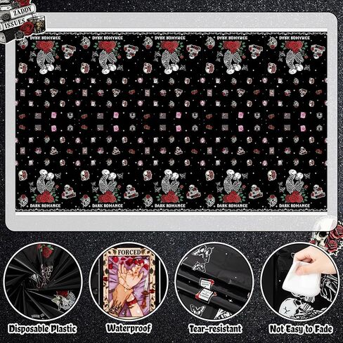 Frappe Coffee Party Tablecloths - 3Pcs Frappe Birthday Table Covers, Coffee Themed Party Decorations Plastic Disposable Rectangular Table Cloth Decor for Birthday Afternoon Tea in Kuwait