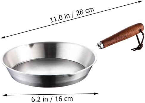 Dollhouse Frying Pan Mini Cooking Pan Tiny Egg Traint Mini House Furniture Photo Booth Props for DIY Doll House Accessories in Kuwait
