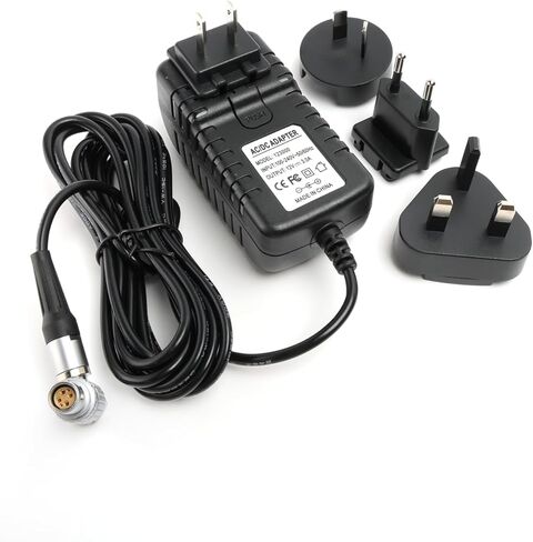 SZRMCC DC 12V 3A محول إمدادات الطاقة 6 دبوس محول نقل الفيديو AC لل DJI الشاشة العالية الساطعة عن بعد (6Pin على التوالي) in Kuwait