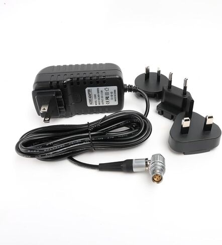 SZRMCC DC 12V 3A محول إمدادات الطاقة 6 دبوس محول نقل الفيديو AC لل DJI الشاشة العالية الساطعة عن بعد (6Pin على التوالي) in Kuwait