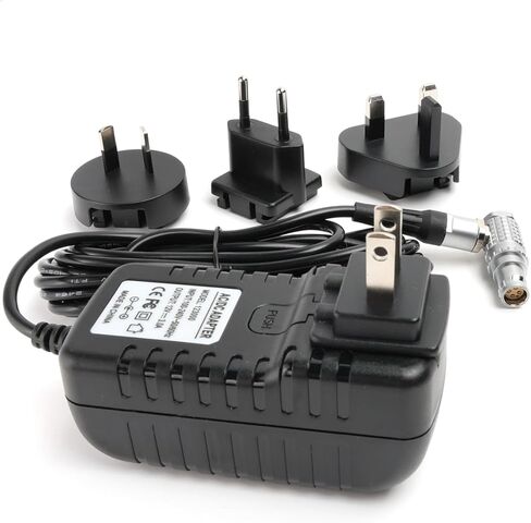 SZRMCC DC 12V 3A محول إمدادات الطاقة 6 دبوس محول نقل الفيديو AC لل DJI الشاشة العالية الساطعة عن بعد (6Pin على التوالي) in Kuwait