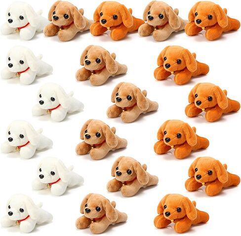 sosation 20 pcs mini plush محشوة جرو بالجملة الحزب لصالح الهدية لعبة الكلب الناعم أفخم لعيد الفصح goodie الحشو الطالب الطالب عيد ميلاد الطفل العودة إلى المدرسة جائزة الكرنفال in Kuwait