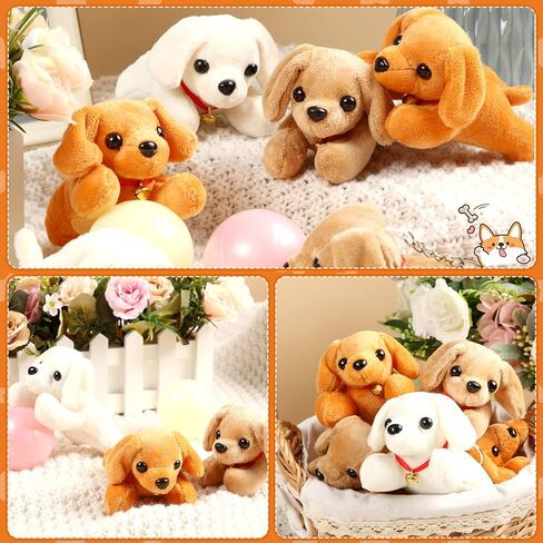 sosation 20 pcs mini plush محشوة جرو بالجملة الحزب لصالح الهدية لعبة الكلب الناعم أفخم لعيد الفصح goodie الحشو الطالب الطالب عيد ميلاد الطفل العودة إلى المدرسة جائزة الكرنفال in Kuwait