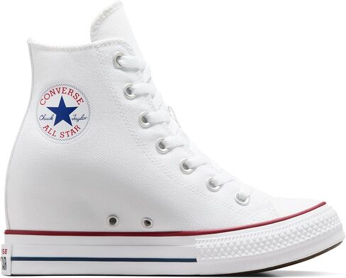 Converse Model Chuck Taylor All Star Wedge Platform Whtred T. 38 ، White ، 8 Au in Kuwait