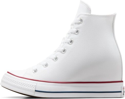 Converse Model Chuck Taylor All Star Wedge Platform Whtred T. 38 ، White ، 8 Au in Kuwait