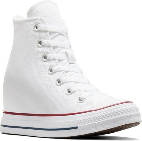 Converse Model Chuck Taylor All Star Wedge Platform Whtred T. 38 ، White ، 8 Au in Kuwait
