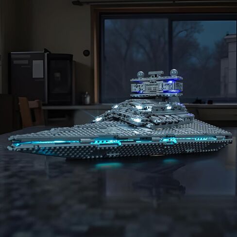 إضاءة LED متوافقة مع Lego Imperial Star Destroyer 75394 ، مجموعة الضوء المتوافقة مع LEGO 75394 ، مع إعطاء الضوء للنموذج ، لم يتضمن مجموعة النموذج (طراز RC) in Kuwait