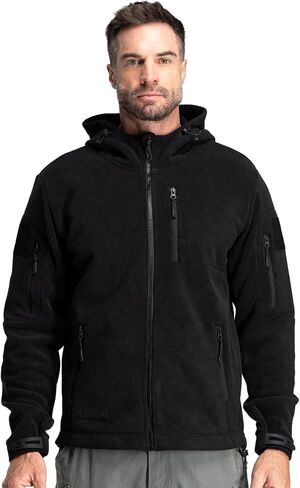 Baerskin Tactical Hoodie Jacket for Men 4.0 - Military Style Fleece Sweater for Cold, Rain, Wind or Snow in Saudi Arabia