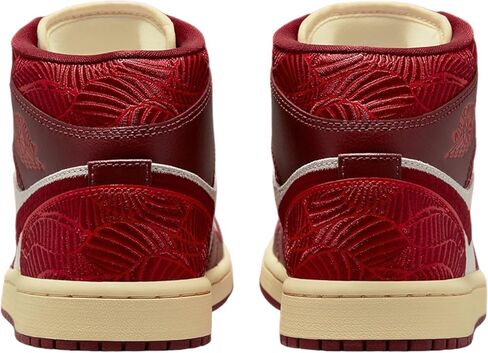 Air Jordan 1 Mid SE Women’s Shoes (FZ3334-100 ، White/Black/White/Team Red) الحجم 8 in Kuwait