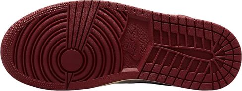 Air Jordan 1 Mid SE Women’s Shoes (FZ3334-100 ، White/Black/White/Team Red) الحجم 8 in Kuwait