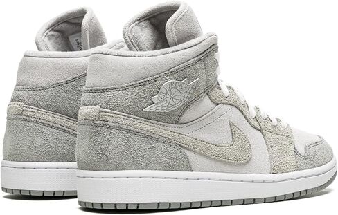 Air Jordan 1 Mid SE Women's Shoes (FZ3334-100, White/Black/White/Team Red) Size 8 in Kuwait