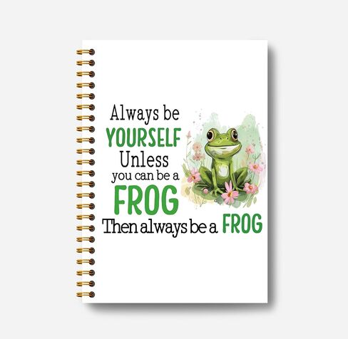 Guymn Koala Gifts Notebook, Gifts for Koala Lovers Journal, Animal Lover Gift for Women Journal, Always Be Yourself Cute Animal Inspirational Hardcover Spiral Notebooks 5.5x8.3 Inch in Saudi Arabia