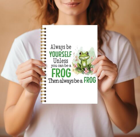 Guymn Koala Gifts Notebook, Gifts for Koala Lovers Journal, Animal Lover Gift for Women Journal, Always Be Yourself Cute Animal Inspirational Hardcover Spiral Notebooks 5.5x8.3 Inch in Saudi Arabia