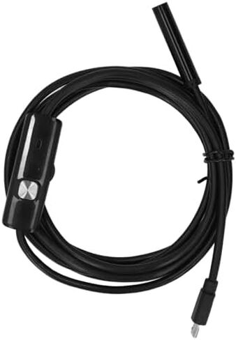 منظار Topincn USB الصناعي مع 6 مصابيح LED كاميرا الأنابيب -7 مم لقياس الأنابيب ، وصيانة السيارة وتثبيت الأثاث (1M) (2M) in Saudi Arabia