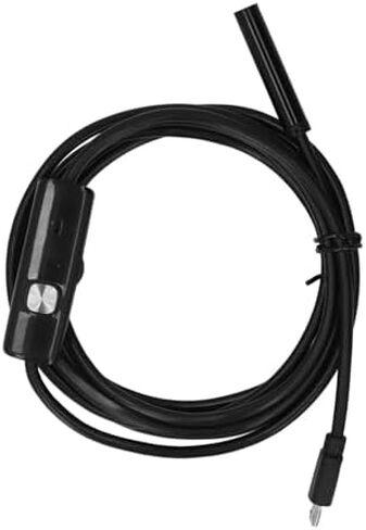 منظار Topincn USB الصناعي مع 6 مصابيح LED كاميرا الأنابيب -7 مم لقياس الأنابيب ، وصيانة السيارة وتثبيت الأثاث (1M) (2M) in Saudi Arabia