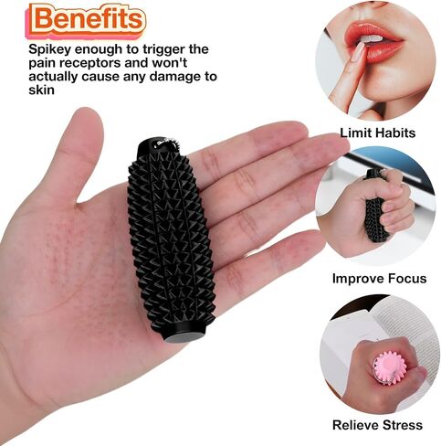 2pcs القليل من ألعاب التململ للبالغين ، و spiky spiky 3d pain pain lead -key -keychain for exiety refiet in Saudi Arabia